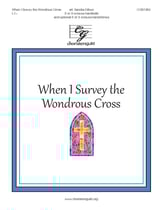 When I Survey the Wondrous Cross Handbell sheet music cover